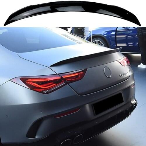 Carbon Fiber Printed Spoiler For Mercedes-Benz W118 CLA Class 2020 ABS Plastic