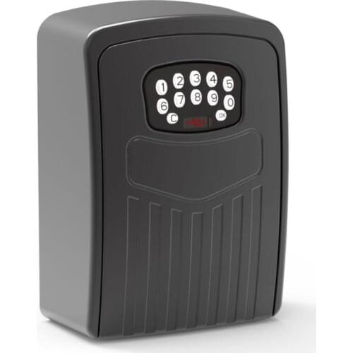 Tuya Smart Key Lock Box Wall Mounted Aluminum Alloy Key Safe Box Weatherproof With Code Key Storage Lock Box Indoor Outdoo