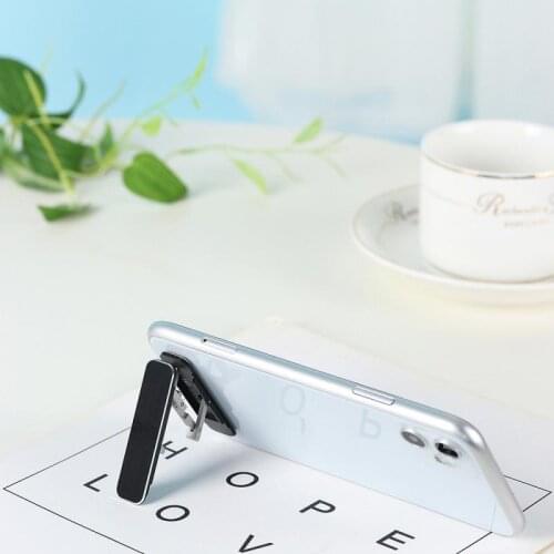 Universal Mini Size Aluminum Portable Folding Desk Mount Holder Bracket Mobile Phone Cradle Foldable Stand for Cellphone