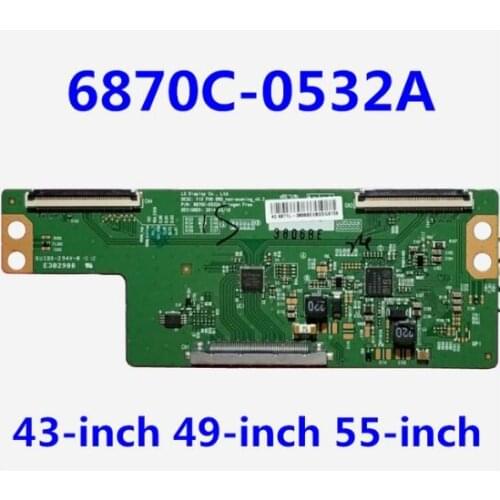 Yqwsyxl Original New logic Board V15 FHD DRD 6870C-0532A 6870C-0532B 6870C-0532C logic board for TV 43-inch 49-inch 55-inch