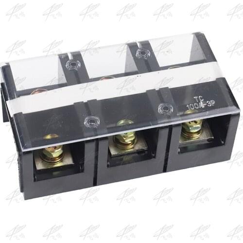 1PCS TC-2003 TC2003 200A 3P Fixed Terminal Double Row Screw Terminal Block Terminal Connector Cable Header Copper