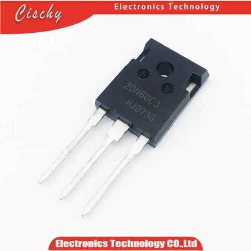 1pcs SPW20N60C3 20N60C3 SPW20N60S5 20N60S5 SPW20N60CFD 20N60CFD SD20N60 N-Channel TO-247 new original