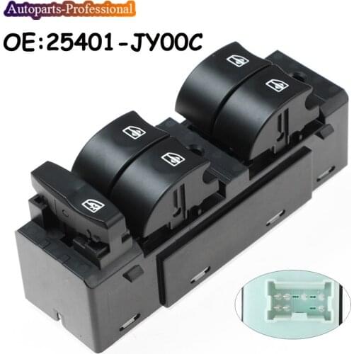 Car Auto accessorie Electric Power Window Control Switch For Renault koleos 25401JY00C 25401-JY00C 25401-JY00B 25401JY00B