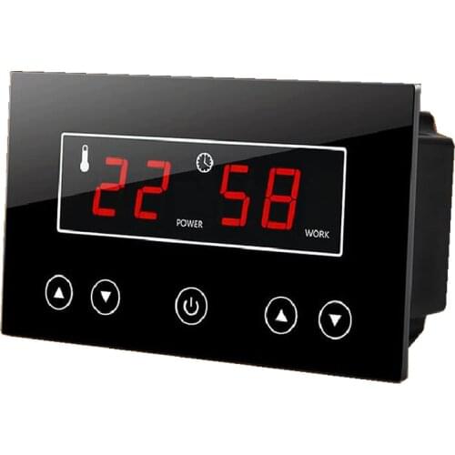 RINGDER FC-110D LED Far Infrared Sauna Room Foot Spa Digital Temperature Controller Countdown Timer Regulator Thermostat