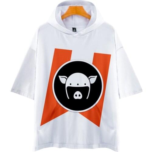 I Am Wildcat Hooded T-shirts 3D Prints Women/Men Fashion Summer Short Sleeve Tshirt Hot Sale Streetwear Clothes