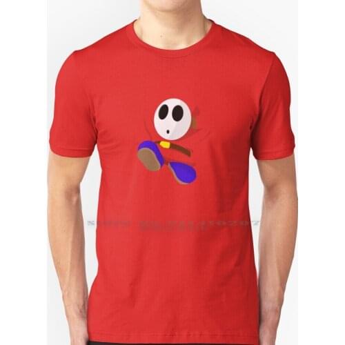 Shyguys T Shirt 100% Pure Cotton Shyguy Super World Paper Party