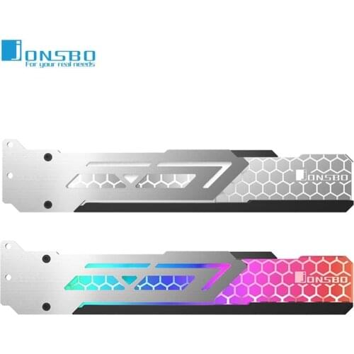 Jonsbo V3 RGB Graphics Card Holder Support Frame 3 Pin LED Automatic Change Color Video Card GPU Bracket Water Cooling Kit Stand