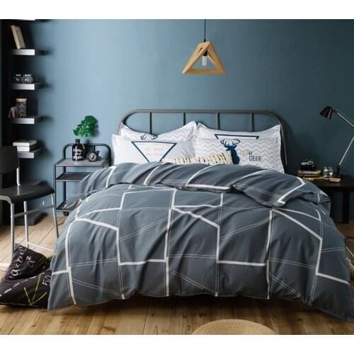 Svilelg-Bed Sheets set 4 piece Microfiber Quilt Cover beding Set 1.5*2.1m