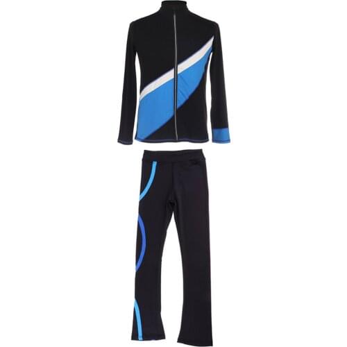 Figure Ice Skating Suit Outfit Jacket Cloth Skate Gym Dance Sportswear Spandex Skating Suit Skateboarding Shorts