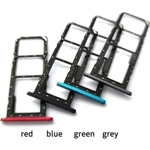 Sim Tray Holder For Motorola Moto G8 Power Lite SIM Card Tray Slot Holder Adapter Socket Repair Parts