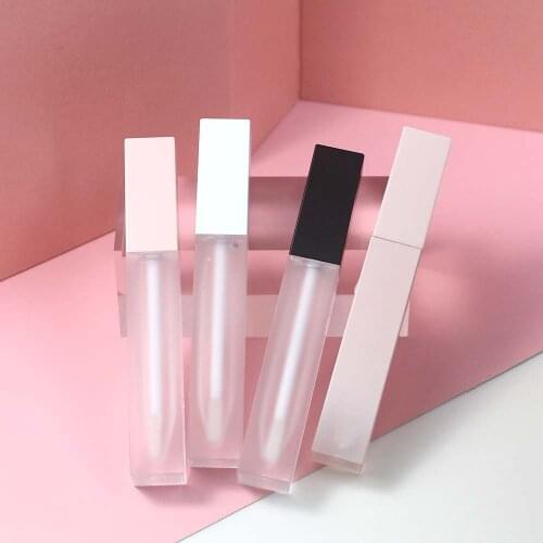 Retail and Wholesale Square Lip Gloss Tube Frosted 7ml