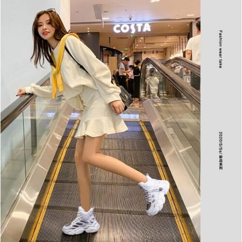 2020 New Snow Boots Womens Autumn/winter Style Plus Velvet Thickening Cotton Shoes Fashion Winter Korean High-top Sneakers