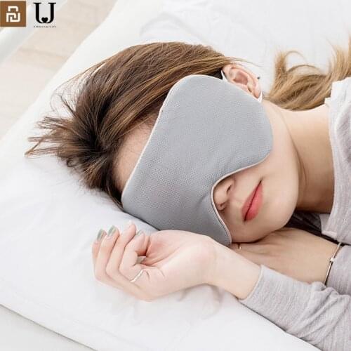 New Xiaomi Jordanjudy Cool Warm Dual-use Blackout Eye Mask 19g Light Thin Blindfold Comfortable Skin-friendly Adjustable