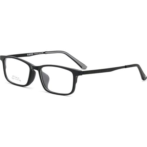 Optical Glasses Full Frame Men Male Ultralight Retro Myopia Prescription Eyeglasses Fashion Women Eyewear Titanium Leg