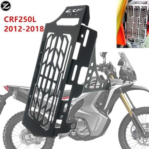 For HONDA CRF250L CRF250 CRF 250 L 250L Rally 2017-2021 2021 Front Radiator Cooler Grille Guard Tirm Cover Protection CRF250L