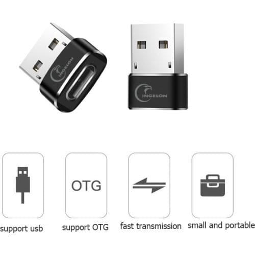 USB C to USB Male Adapter Hi-Speed Femal Type-C usb adapter Fast Charging Connector Converter OTG Adapter for laptop car charger