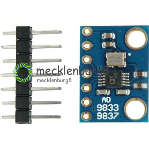 AD9833 Programmable Microprocessors Serial Interface Module Sine Square Wave DDS Signal Generator Module Hot Sale