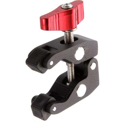 Articulated Arm Crab Claw Super Clamp Clip Holder for Studio Flash Light Camera Tripod Monopod
