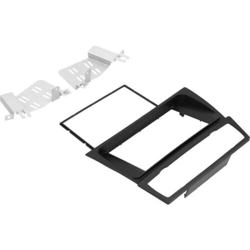 GPS Panel 2DIN Navigation Frame Centre Console Dashboard Replacement for 3 Series E90/91/E92/E93 2004‑2012 Car Navigation Trim