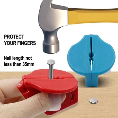 1 Pcs Nail Fixer Carpentry Nailing And Fixing Protect Your Hands From Injury Woodworking Accessories Hand Operated Tools