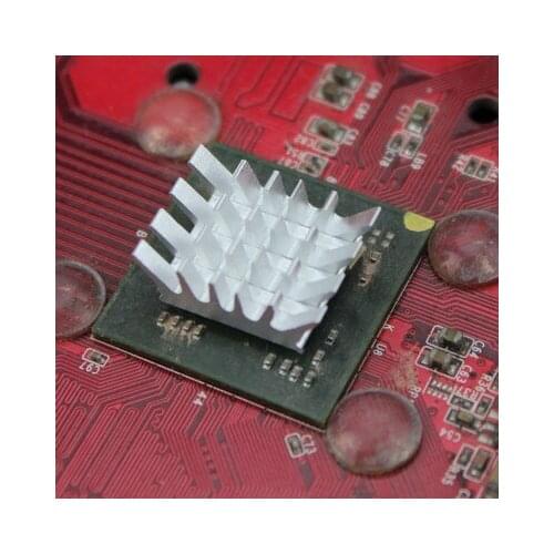 200pcs/Lot Heat sink Aluminum Heatsink for LED, Power Transistor PC Fan
