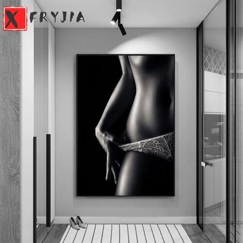5D DIY Square round Diamond Painting Modern black and white art sexy woman sale Cross Stitch Diy Diamond Embroidery Mosaic art