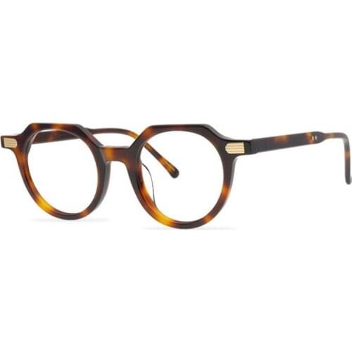 Acetate Glasses Frame Vintage Unisex Prescription Lens Optical Eyewear Brand Design Anti-reflective Reading Eyeglasses Spectacle