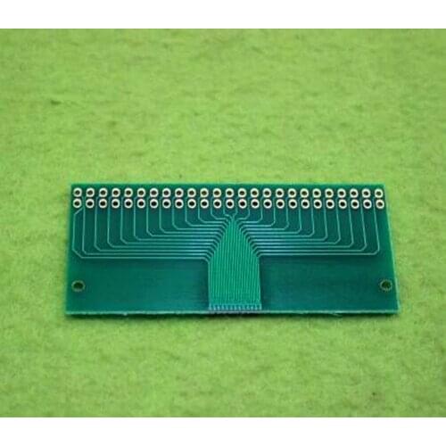 Free Shipping!! 10pcs 50pin 0.4mm pitch double docking LCM, TFT LCD universal adapter plate /Electronic Component