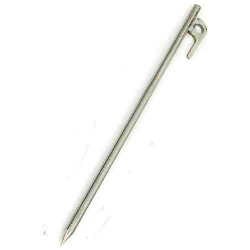Titanium steel ground nail especially for hard ground you can support rod fishing umbrella and other things