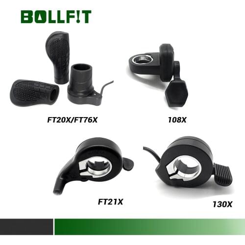 Wuxing Throttle Electric E Bike Scooter Bicycle Conversion Kit Accessories Parts Half Twist Thumb Throttle Accelerator for Bike