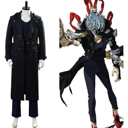 Boku no My Hero Academia Shigaraki Tomura Villain Cosplay Costume Uniform Fancy Dress Halloween Costume Men Women
