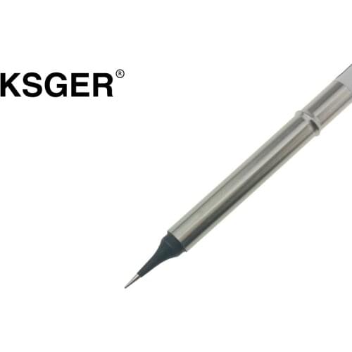 KSGER Sharp T12-ILS XA-Grade Solder Soldering Iron Tips For Hakko FX951 T12 Soldering Station STM32 OLED T12 Digital Controller