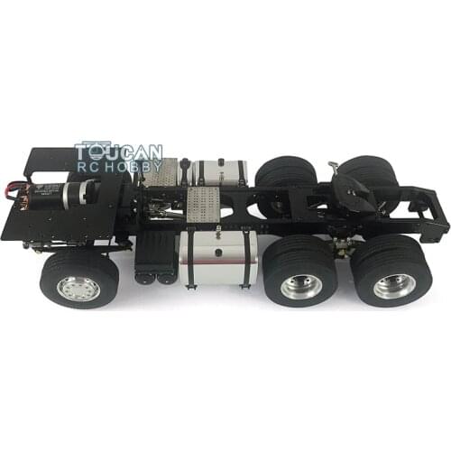 LESU SCA 6*4 6*6 Metal Chassis 1/14 TMY RC Tractor Truck Model Car Motor TH02014-SMT3