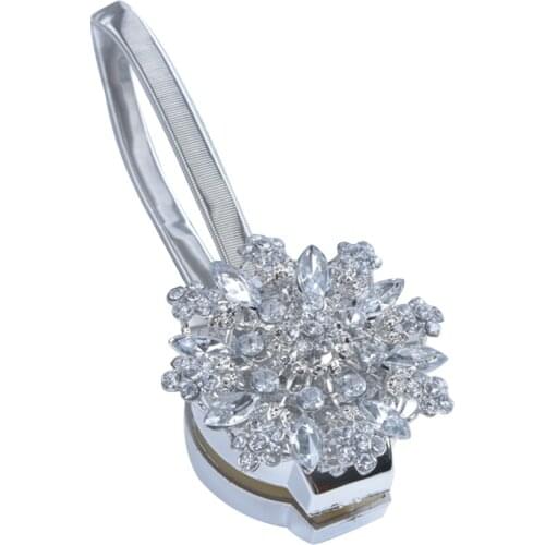 Magnetic Curtain Tiebacks,Convenient Drape Tie Backs,Decorative Rope Holdback Holder for Big,Wide or Thick Window Drapries