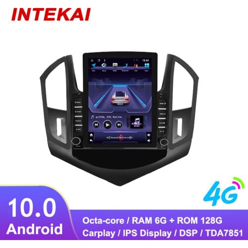 9.7" Vertical Style Tesla Screen Android Car Radio GPS Navigation Multimedia Player for Chevrolet Cruze 2012-2015