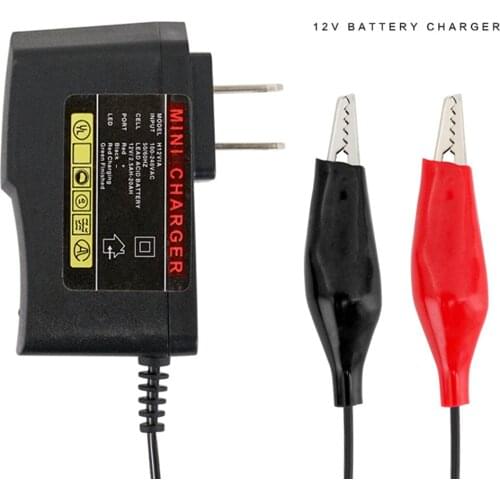 US Standard Motorcycle Battery 12V Smart Battery Charger 12 Volt Motorcycle Battery Charger Motorcycle Adapter Accessories