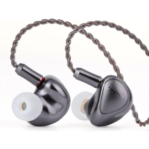 Tinhifi T5 In Ear Earphones 10mm DOC Driver Bass Metal IEM HIFI Music Monitor Headphone With 2PIN 0.78MM Cable