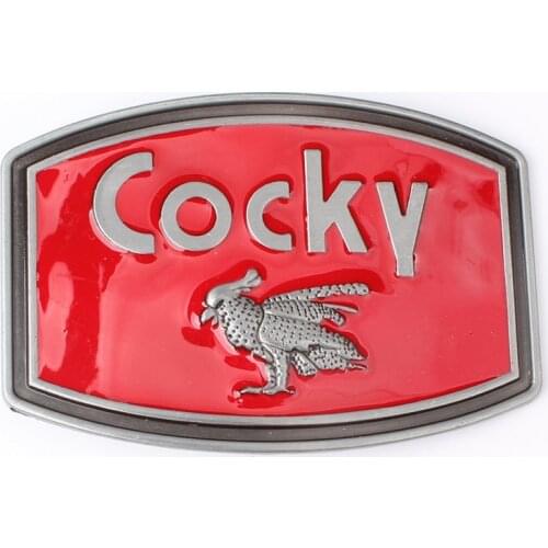 European and American classics popular COCKY belt buckle