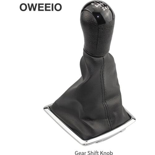 OWEEIEO Gear Shift knob Suitable For Ford Focus Gear Shift Head Fox Shift Handball Gear Lever Holster Shift Dust Cover High Qua