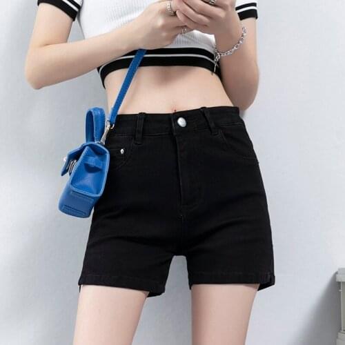 Shorts feminino denim shorts women Solid Color 2021 New jeans shorts women Tide Female Pants Summer Casual Streetwear Versatile