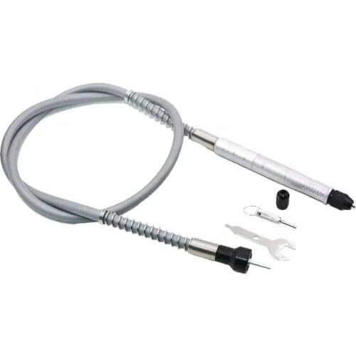 Universal 895-910mm Aluminum Flexible Flex Shaft with Keyless Chuck 1/8"(3.175mm) Connector Fit all Electric Grinder Rotary Tool