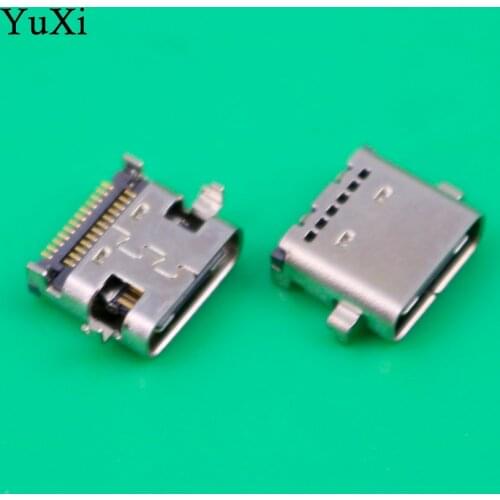 YuXi High speed data interface micro 3.1 usb DIY 24pin USB-C Type C mother Socket Connector SMT type charging interface