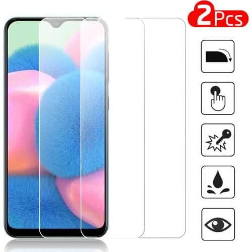 2Pcs Protective Glass For Samsung Galaxy A30s A21s A12 A52 A72 A32 A02 Glass on Samsun A 30 s A30 s A 30s Screen Protector Armor