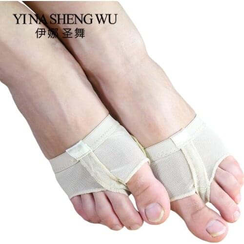 1 Pair Professional Belly/Ballet Dance Toe Pad Dance Accessories Foot Protection Pad Comfortable and Breathable Footpad For Sale