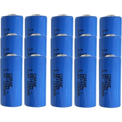 20PCS 2/3AA ER14335AX ER14335 14335 3.6V 1650mah Lithium battery For Intelligent water meter electric meter medical device