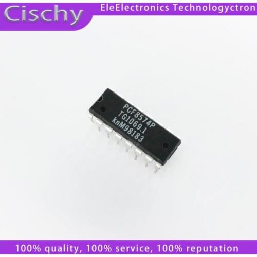 5PCS PCF8574P DIP16 PCF8574 DIP 8574P DIP-16 PCF8574AP and original IC