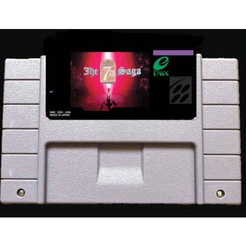 7th Saga The New Class USA -NTSC version 16 bit 46 pins video games