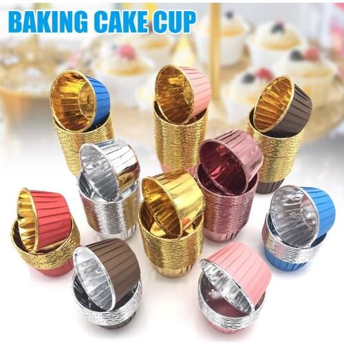Reposteria Y Pasteleria Accesorios Baking Cake Mold Muffin Cup Curled Coated Paper Cake Mold Cup Kitchen Baking Mould Для Кухни