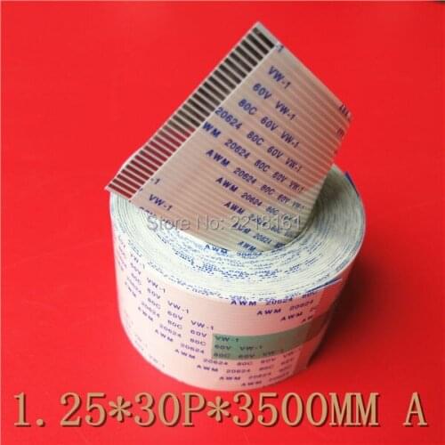 Large format printer spare parts Mutoh long data cable 30pins / RJ8000 RJ8100 Main board data cable