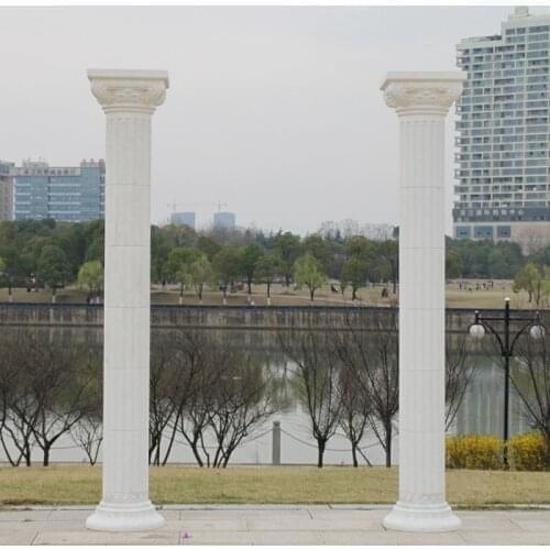 Hotsale 2m Tall wedding Roman pillar wedding party decoration plastic roman column for wedding arrangement